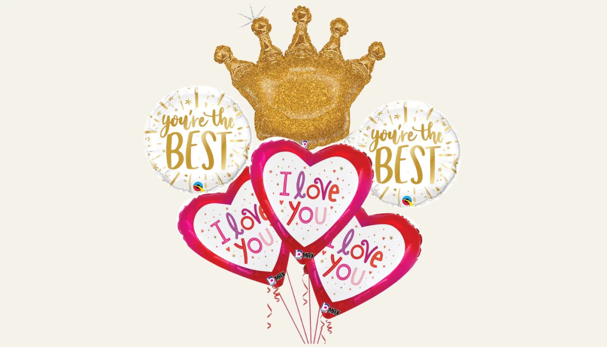 Balloons bouquet - My Queen