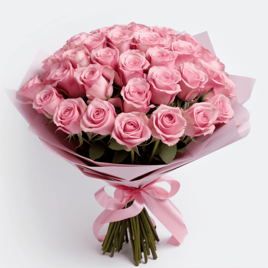Premium Long Stem Roses Bouquet "Just Because" | 12 pcs | 24pcs | 36pcs - My Queen
