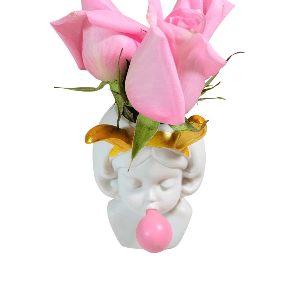 Floral Little Girl | Flowers in modern vase - My Queen