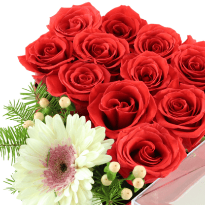 Flowers Box Heart - Shaped - My Queen