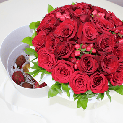 Secret Garden| Flowers Box | Red - My Queen