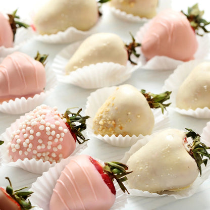 Strawberries in Belgian chocolate, Daily made, 16 pcs - My Queen
